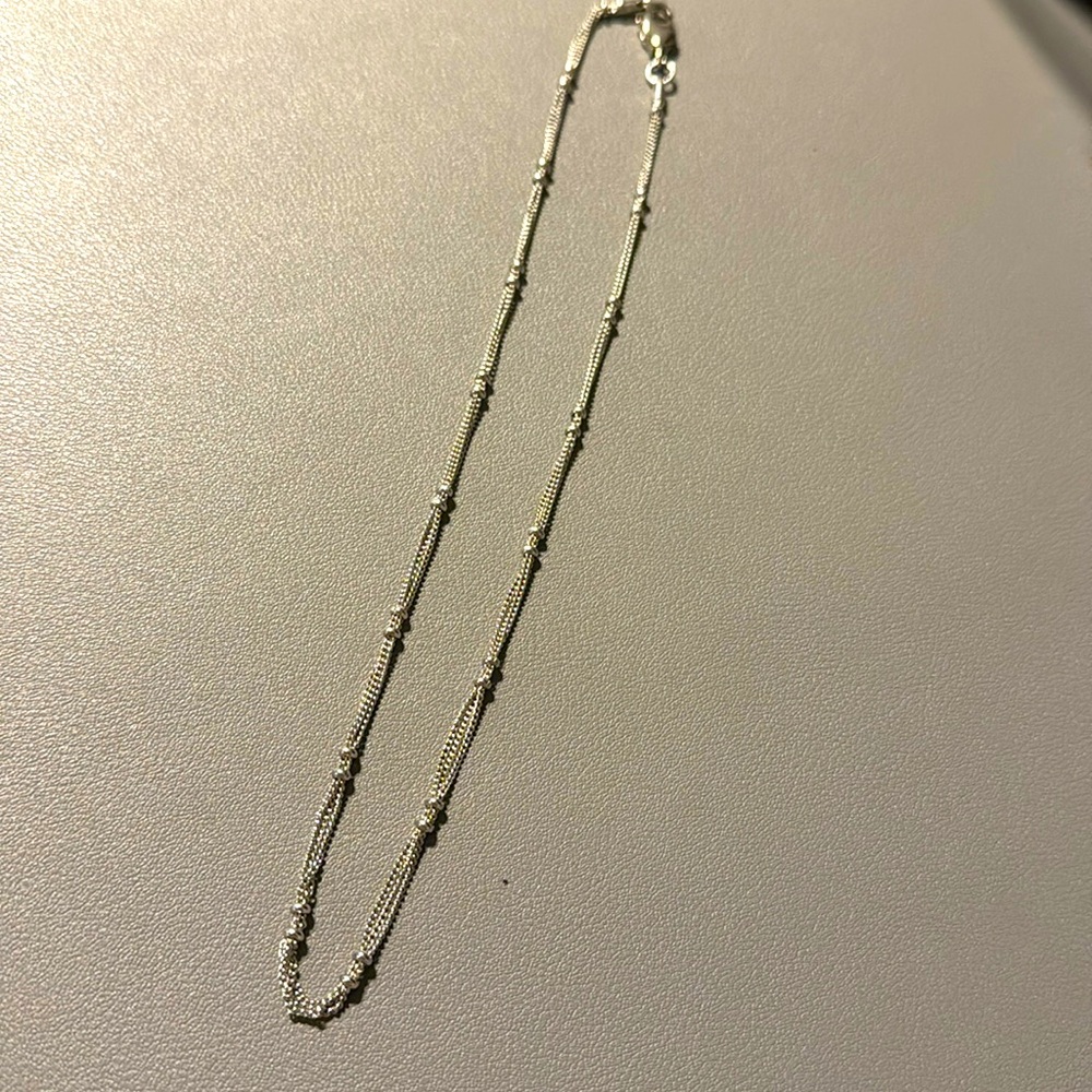 Silver necklace